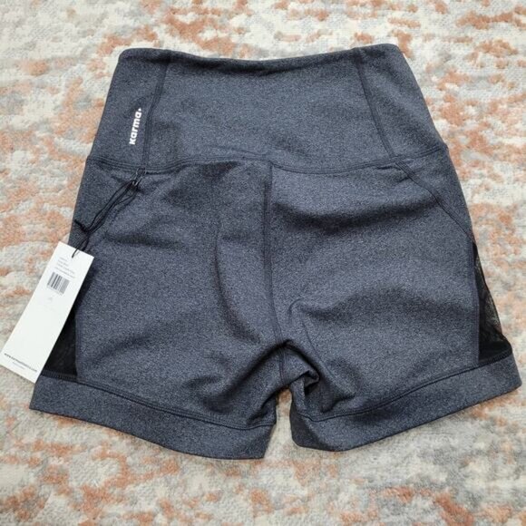 Karma Erica Booty Short in Heather Charcoal - Size Large - Picture 3 of 8